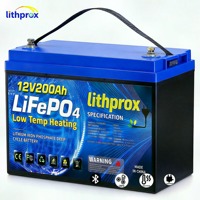 Batterie de Chariot Élévateur 12V 200AH LiFePO4 de Qualité Automobile, Remplacement pour Batterie Plomb-Acide, CE RoHS IP67, Vente en Gros OEM ODM