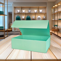 Boîte cadeau magnétique sur mesure en carton rigide écologique à partir de matériaux recyclés pour l'emballage de chaussures, de chapeaux et de calendriers de l'Avent