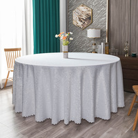 Couverture de table en polyester lavable SPRING PLANTING Nappe ronde décorative pour banquet de fête de mariage