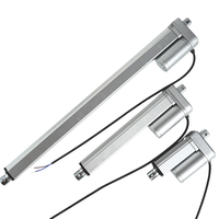 Actionneur linéaire fiable à aimant permanent 12V 400mm 2000N avec engrenage métallique étanche pour une longue durée de vie