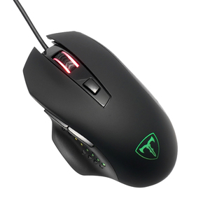 เมาส์สำหรับเล่นเกมแบบมีสายที่ตั้งโปรแกรมได้ 6 แบบ 10 กรัม ความละเอียด 400-4800 จุดต่อนิ้ว อินเทอร์เฟซ USB ไฟแบ็คไลท์ RGB ชาร์จใหม่ได้ สำหรับคนถนัดขวา Tgm203 Rgb - Product Image 4
