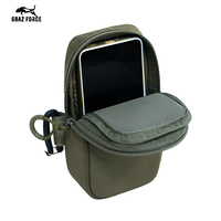 Pochette principale en nylon GAF 500D Pochette pour téléphone adaptée à l'allée des ailes pour attacher le harnais Bino et peut stocker divers objets