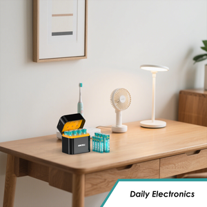 GMCEL 5V 3A 15W Cargador inteligente portátil Li-Ion AA y cargador de batería recargable AAA - Product Image 3