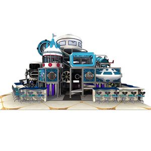 Petit-intérieur-aire de jeux Air <span class=keywords><strong>Cannon</strong></span> Thème spatial 200 mètres carrés Jeu de labyrinthe pour enfants Équipement de terrain de jeu intérieur Canon à billes - Product Image 2