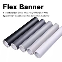 Bannières flexibles d'impression numérique pour la publicité extérieure à Guangzhou, rouleaux de bannières en PVC imprimables