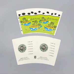 Vasos de Papel Desechables Ecológicos al por Mayor de 4oz-16oz para Bebidas Calientes/Frías, Café, Leche, con Revestimiento de PE de Doble Cara para Alimentos y Fideos - Product Image 3