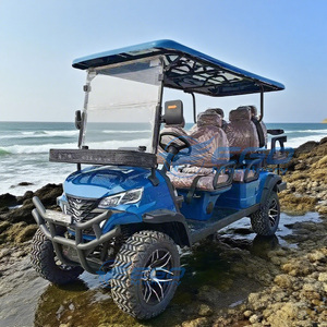 Carrito de Golf Eléctrico de 6 Plazas con Tracción en las 4 Ruedas, Precio Económico, Color Personalizado - Product Image 3