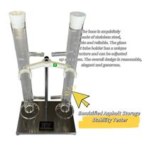 Testeur de stabilité d'asphalte émulsifié électronique manuel – Équipement industriel pour le test de machines et l'analyse de l'asphalte