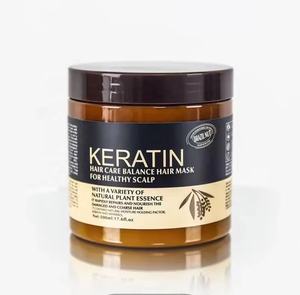 <span class=keywords><strong>Maschera</strong></span> di equilibrio per la cura del burro di cheratina marrone per il trattamento del cuoio capelluto sano crema 500g - Product Image 2