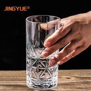 Vasos Altos Aptos para Lavavajillas de 12 Onzas, Vasos Transparentes Multiusos para Agua, Cerveza, Jugo, Refresco, Cóctel - Product Image 4