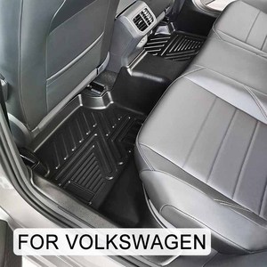 Gran oferta, accesorios interiores para automóviles, alfombrillas Tpe resistentes al desgaste para automóviles, alfombrillas para pies, alfombrillas para Volkswagen <span class=keywords><strong>Bora</strong></span> 2019-on - Product Image 4