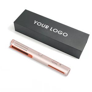 พิเศษสําหรับยุโร<span class=keywords><strong>ป</strong></span> USB แบบพกพาสําหรับการเดินทาง เครื่องดัดผมไร้สาย 2 in 1 และเครื่องยืดผมไร้สาย Airflow เครื่องยืดผม - Product Image 1