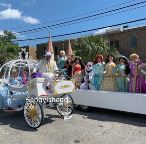 Entraîneur de citrouille de conte de fées/belle calèche de princesse/prix d'usine calèche sans cheval de Cendrillon - Product Image 4