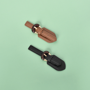 Tùy Chỉnh Áo Khoác Áo Khoác Giả Da Khóa Áo Len Móc Nút Phụ Kiện Da Vòng Khóa Kim Loại Da Khóa - Product Image 4