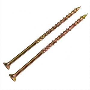 สกรูหัวจมสำหรับงานไม้ภายนอก ชนิดที่ 17 ชุบสังกะสี หัว Torx ขนาด 2 1/2 นิ้ว - Product Image 1