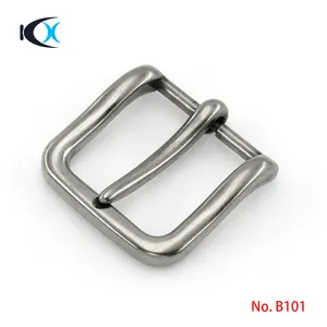Guangzhou Factory Custom Belt Buckle High Quality Shinny Finishing Stainless Steel Metal Pin Buckle