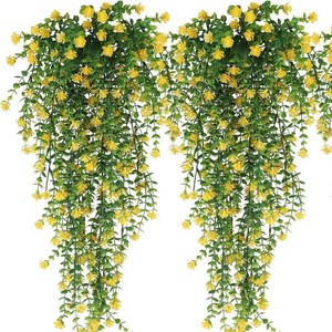 69 Piezas de Flores Artificiales de Eucalipto, Camelia y Rosa, Plantas Artificiales Colgantes, Pothos para Decoración de Sala de Estar - Product Image 4