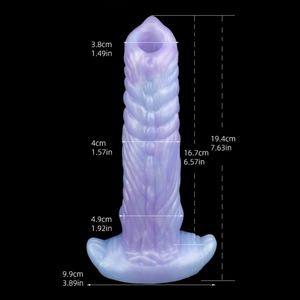 Nuevo Diseño Popular en los Mercados Europeo y Americano, Ovipositor de Animal Alienígena con 4 Huevos, Juguete Sexual para Adultos, Tapón Anal para Mujeres y Hombres - Product Image 2