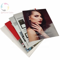 Brochure de reliure d'agrafe de reliure de couture de selle de haute qualité/Service d'impression de magazines/livres