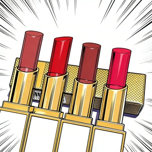 Factory direct sale Concealed <b>lip</b> lines Even <b>lip</b> color Natural makeup effect Suitable for daily use Ladies' lipstick - Product Image 4