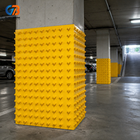Revêtement protecteur en HDPE pour béton avec ancrage T-Grip pour bassin de tour de refroidissement de centrale électrique, résistant à la corrosion