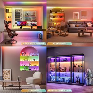 RGB thông minh IC COB LED Strip ánh sáng địa chỉ 10m,720LEDs/M 24V đuổi theo dải màu ánh sáng nhiều màu linh hoạt băng ánh sáng cho TV - Product Image 4