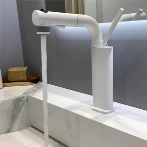 <span class=keywords><strong>Rubinetto</strong></span> Verde Estraibile <span class=keywords><strong>per</strong></span> Lavabo <span class=keywords><strong>Bagno</strong></span>, Miscelatore Acqua Calda e Fredda <span class=keywords><strong>con</strong></span> Funzione di Sollevamento - Product Image 3