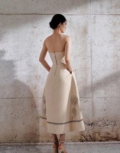 ZYHT 9959 coreano estate Chic elegante <span class=keywords><strong>abito</strong></span> da festa bretella senza maniche Backless stampa floreale <span class=keywords><strong>Organza</strong></span> <span class=keywords><strong>abito</strong></span> <span class=keywords><strong>lungo</strong></span> donna - Product Image 3