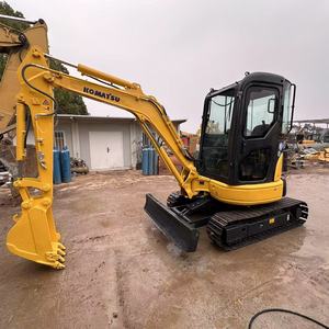 Excavadora de cadenas pequeña Komatsu PC35MR usada, modelo 2018, con motor y bomba, 3 toneladas de peso operativo, equipo de construcción hidráulico - Product Image 2