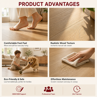 Parquet en chêne naturel pour la rénovation d'appartements, parquet en chêne, revêtement de sol en bois, fournisseur en gros