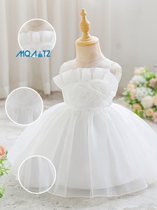<span class=keywords><strong>Robe</strong></span> blanche pour bébé fille MQATZ pour baptême, mariage, fête, fleurs, robes <span class=keywords><strong>de</strong></span> cérémonie pour enfants, <span class=keywords><strong>robe</strong></span> <span class=keywords><strong>de</strong></span> baptême pour bébé - Product Image 2