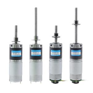 มอเตอร์ไฟฟ้ากระแสตรงแบบลดความเร็วชนิดแปรงถ่าน 12V 24V แรงบิด 100 กก.ซม. พร้อมตัวเข้ารหัส แกนเกลียว <span class=keywords><strong>M8</strong></span> ป้องกันน้ำหยด สำหรับพัดลมและจักรยานไฟฟ้า - Product Image 1