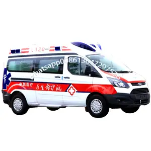 Gasoline Manual Used Low Price Emergency Ambulance Vehicle Car