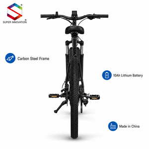 Bicicleta Eléctrica de 26 Pulgadas, 36v 250w, con Motor de 7 Velocidades en la Rueda Trasera, para Ciclismo Urbano - Product Image 3