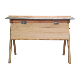 Nouvelle ruche Menger Bee Langstroth Top Bar en bois de pin pour ferme apicole en Afrique, 30 cadres, garantie 1 an, modèle B-LTP - Product Image 1