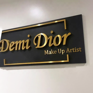 Chất lượng cao 3D chữ rỗng hộp đèn bằng thép không gỉ biểu tượng dấu hiệu UV in LED ánh sáng logo cho cửa hàng - Product Image 4