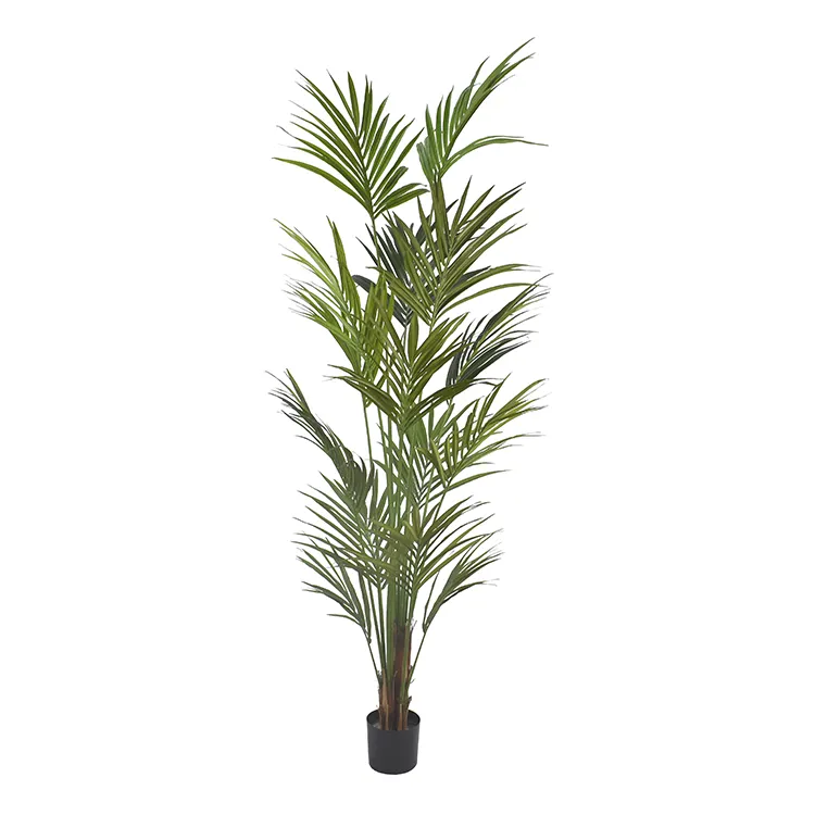Flower Flowers Factory Direct Supply Artificial V-shaped 8'Palm Tree Plastic Natural Trunk Indoor Flower Willow Flowers Artificial