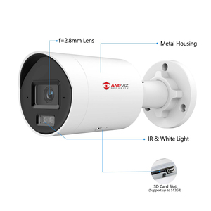 Cámara IP OEM 8/4MP con IA, Tipo Bala, POE, para Exteriores, CCTV, F1.0, VCA, MD 2.0, Color Completo, Luz Roja y Azul, 130db, WDR, H.265+ - Product Image 5