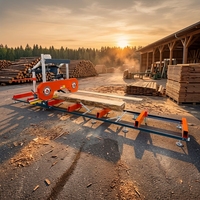 Scierie portative certifiée CE WEMAX pour le traitement des bois durs et des bois tendres