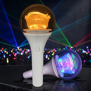 Bâton de cheering rotatif en acrylique multicolore personnalisé pour concerts, cadeaux commémoratifs et articles promotionnels - Product Image 3