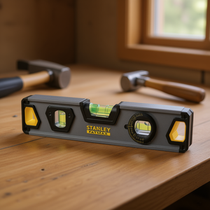 Nivel de burbuja Stanley Fatmax Torpedo de 12 pulgadas de grado profesional con burbujas para una alineación precisa - Product Image 3