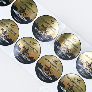 Tùy chỉnh in ấn Bopp nhãn không thấm nước dính sáng bạc dập nóng cuộn nhãn cho giày làm sạch sản phẩm - Product Image 6