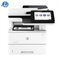 Printer Laser Monokrom Cepat HP LaserJet Managed MFP E52645dn Baru, All-in-One, Duplex, Jaringan, 45ppm, untuk Kantor dan Bisnis