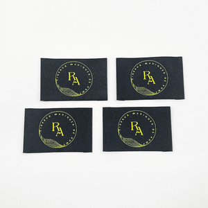 Étiquettes de vêtements tissées brodées personnalisées de haute qualité - Product Image 3