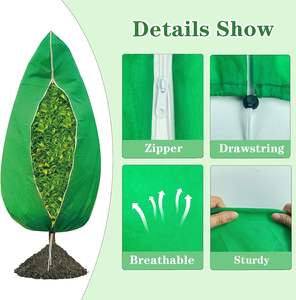 Outdoor Nonwoven Floating Row Fabric Garden <b>Cover</b> Winter Agriculture Frost Protection Plant <b>Cover</b> Plant <b>Covers</b> Freeze Protection - Product Image 5