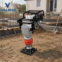 VALRISE 110 Compacteur de sol à percussion le plus vendu, mini-compacteur 5,5-6,5 CV pour fondations de bâtiments, haute efficacité