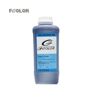 Fcolor trong nhà ngoài trời in ấn ecosolvent sinh thái mực dung môi cho Epson i3200 dx5/DX7 xp600 đầu in máy in máy - Product Image 4