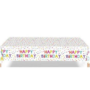 Assiettes en papier pour fête d'anniversaire avec design de bougies, impression numérique ronde 6 couleurs, vaisselle écologique pour célébration - Product Image 4