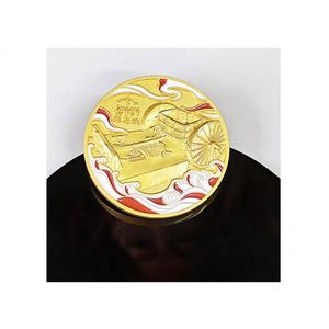 Pièce de monnaie en métal émaillée 3D personnalisée en forme d'aigle, réalisée sur mesure avec technique de moulage, commande minimale pour cadeaux d'affaires et collection de badges - Product Image 4