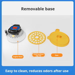 Vẹt Pro 12 lồng ấp với màn hình LCD điều khiển thông minh màn hình tinh thể lỏng và cung cấp không khí xoắn ốc 360 ° - Product Image 6